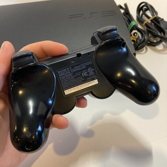 Sony PlayStation 3 PS3 Console Bundle W Controller & Cords Connection Issue - Picture 13 of 16